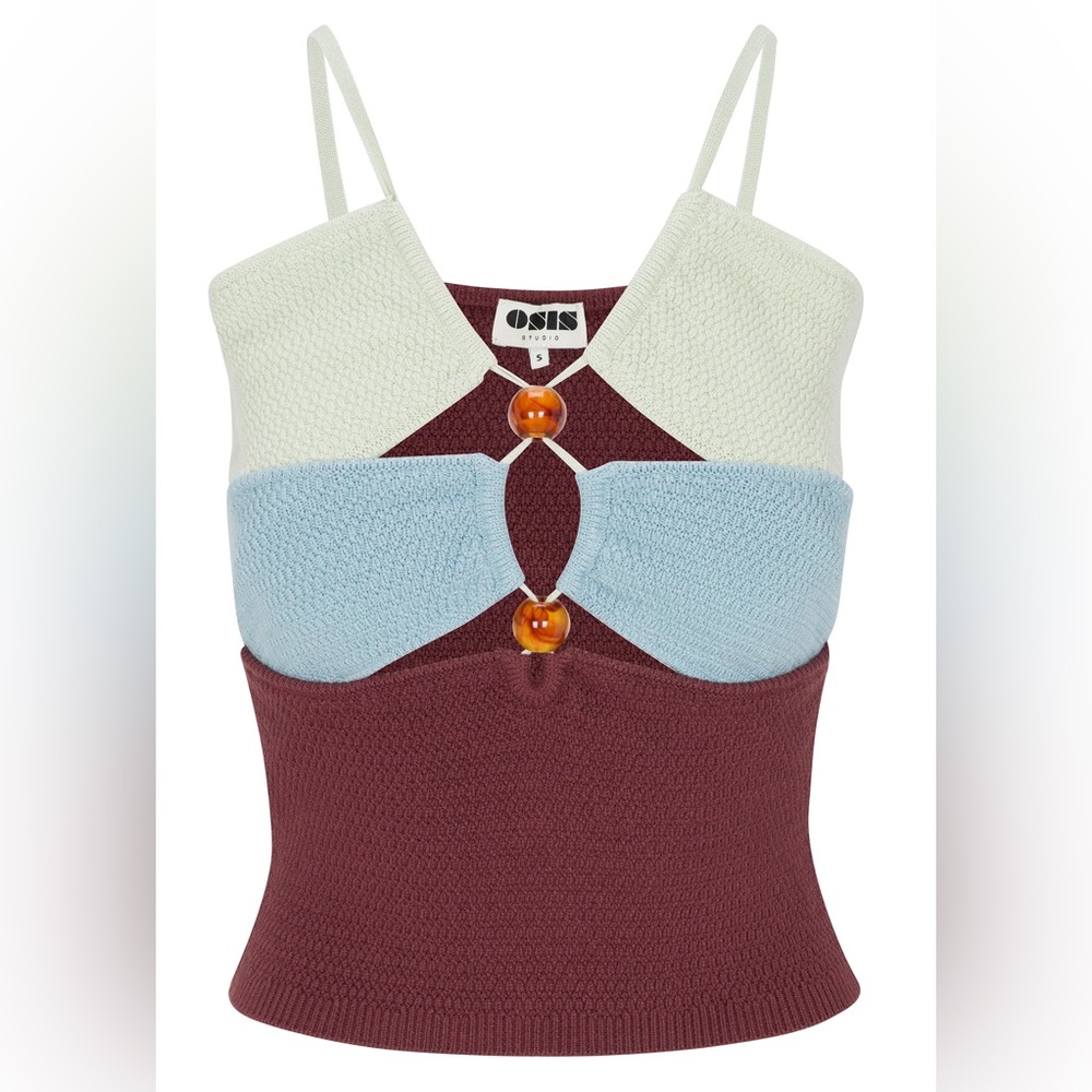 OSIS Nina Top in Raisin NWT